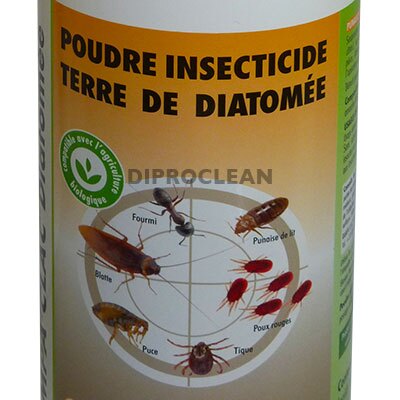 Poudre insecticide terre de diatomée