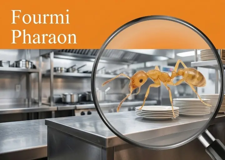 Contamination sanitaire dans une cuisine professionnelle causée par des fourmis pharaons, risque légal majeur