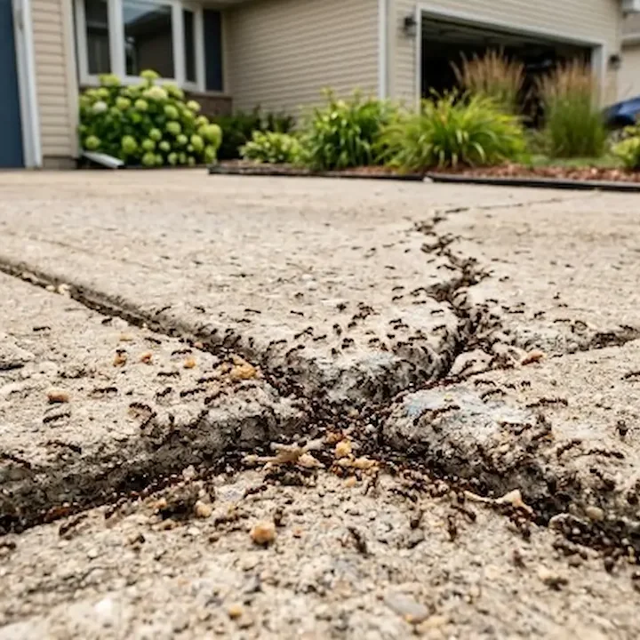 Fourmis de pavé — Tetramorium caespitum