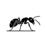Logo d'extermination de fourmis