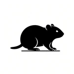 Logo d'extermination de mulots